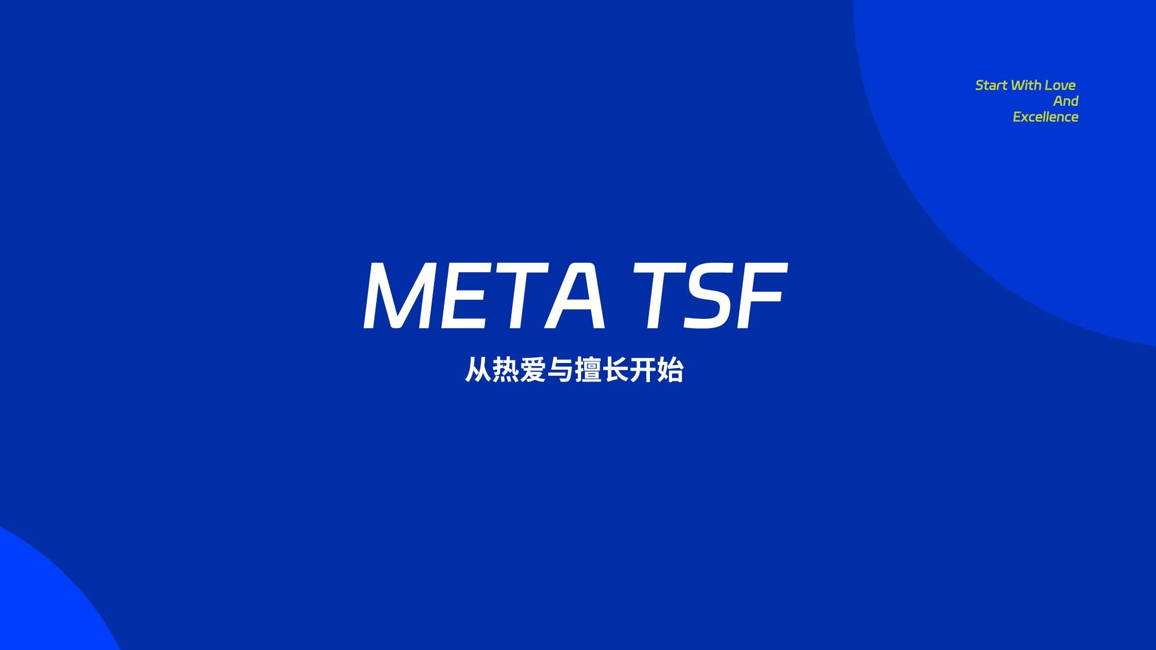 META TSF 主页